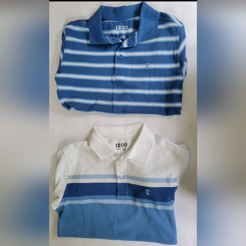 IZOD Boy's Set Of 2 Polo's Size 10/12